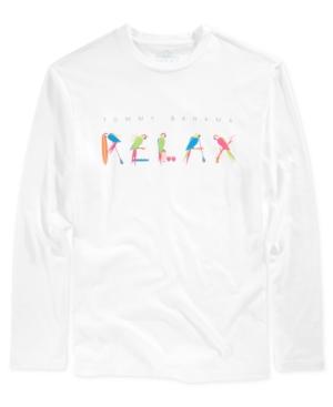 Tommy Bahama Men's Graphic Print Long-sleeve T-shirt