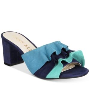 Anne Klein Cerise Dress Sandals
