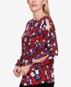 Tommy Hilfiger Split-sleeve Top, Created For Macy's