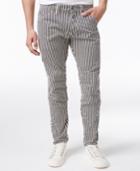 G-star Raw Men's Elwood X25 Vertical Stripe Print Jeans