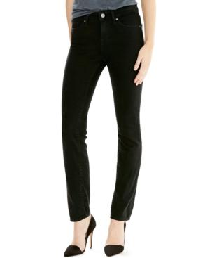 Levi's 712 Slim-fit Jeans, Soft Black Wash
