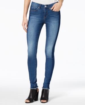 William Rast Perfect Tuxedo-stripe Skinny Jeans