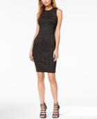 Guess Nathalie Shimmer Lace-up Sweater Dress