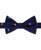 Tommy Hilfiger Men's Santa To-tie Silk Bow Tie
