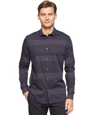 Calvin Klein Horizontal Diamond Stripe Shirt