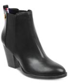 Tommy Hilfiger Regise Block-heel Ankle Booties Women's Shoes