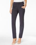 Charter Club Printed Tummy-control Ankle Pants, Only At Macy's