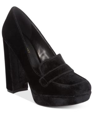Nine West Dakimo Block-heel Pumps Women's Shoes