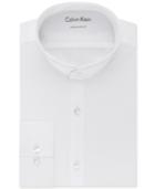 Calvin Klein Men's X Extra-slim Fit Stretch Performance Band Collar Dress Shirt