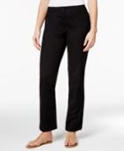 Karen Scott Straight-leg Pants, Only At Macy's