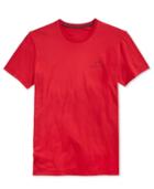 Armani Exchange Men's Side Logo Graphic-print T-shirt
