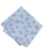 Bar Iii Men's Hummingbird Print Pocket Square, Only At Macy's