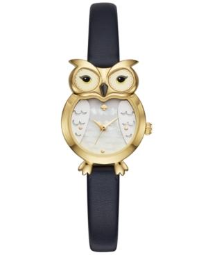 Kate Spade New York Women's Black Leather Strap Watch 26mm