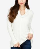 Lucky Brand Cowl-neck Thermal Sweater