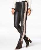 The Edit By Seventeen Juniors' Faux-leather Leggings, Created For Macy's