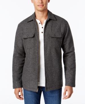 Club Room Men's Fleece Lined Shirt Jacket, Only At Macy's