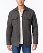 Club Room Men's Fleece Lined Shirt Jacket, Only At Macy's