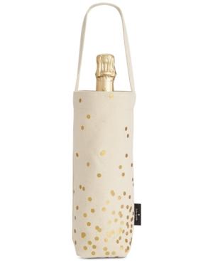 Kate Spade New York Gold Confetti Dot Wine Tote