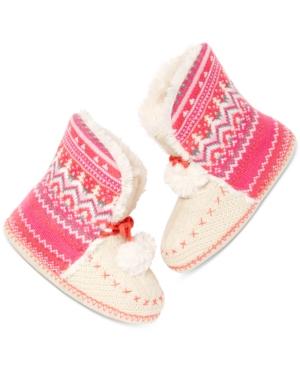 Jenni Fairisle Slipper Booties