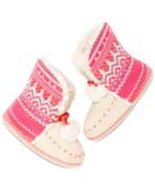 Jenni Fairisle Slipper Booties