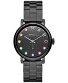 Marc By Marc Jacobs Women's Baker Black Ion-plated Stainless Steel Bracelet Watch 36mm Mbm3422