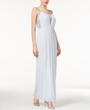 Bcbgeneration Chiffon Lace-panel Gown