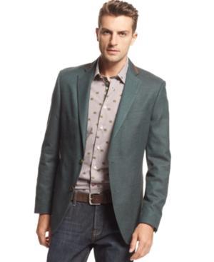 Tallia Orange Big And Tall Jacket, Green Blazer