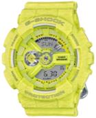 G-shock Women's Analog-digital Heather Yellow Bracelet Watch 49x46mm Gmas110ht-9a