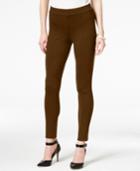 Style & Co. Seamfront Ponte Leggings, Only At Macy's