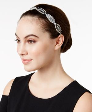 Josette Embellished Rhinestone Leaf Headband