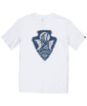 Element Men's Howl Logo Print Cotton T-shirt