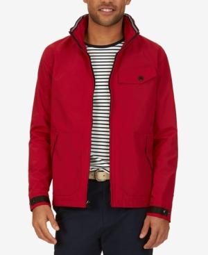 Nautica Men's Water-resistant Hooded Bomber Jacket