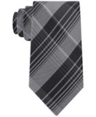 Calvin Klein Men's Schoolboy Chalk Plaid Slim Tie