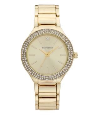 Charter Club Gold-tone Bracelet Watch 38mm, Only At Macy's