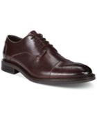 Alfani Men's Paul Leather Cap Toe Derbys, Created For Macy's Men's Shoes