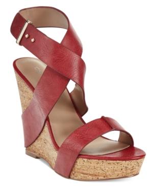 Charles By Charles David Arlington Platform Wedge Sandals Women's Shoes