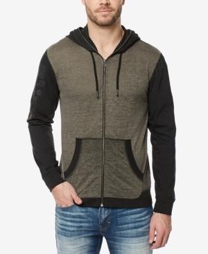 Buffalo David Bitton Men's Colorblocked Zip Hoodie