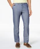 Tommy Hilfiger Men's Custom-fit Chambray Chinos