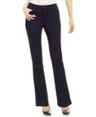 Charter Club Petite Indigo Blue Wash Straight-leg Jeans, Only At Macy's