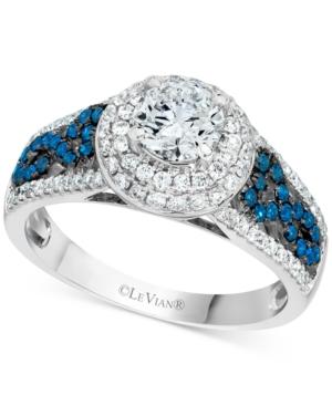 Le Vian Bridal Diamond Engagement Ring (1-1/3 Ct. T.w.) In 14k White Gold