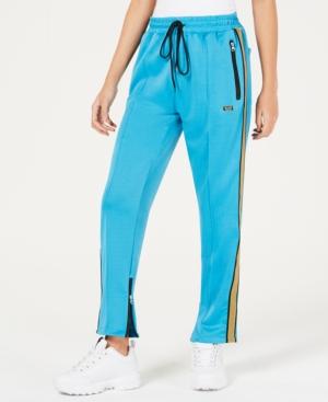 Reason Glitter-strip Track Pants