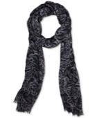 Patricia Nash Black Tuscan Scarf