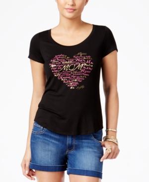 Thalia Sodi Mom Heart Graphic T-shirt, Only At Macy's