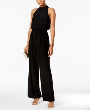 Nine West Embellished Mock-neck Jumpsuit