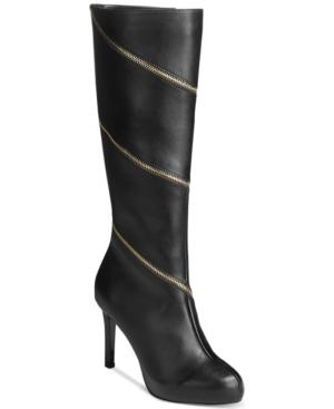 Thalia Sodi Valdiva Zip-trim Boots Women's Shoes