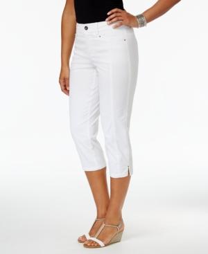 Style & Co Slim-leg Capri Pants, Only At Macy's