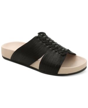 Nanette By Nanette Lepore Magda Woven Flat Slide Sandals Women's Shoes