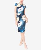 Betsey Johnson Floral-print Scuba Dress