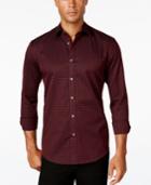 Alfani Men's Classic Fit Long-sleeve Box Print Shirt, Only At Macy's