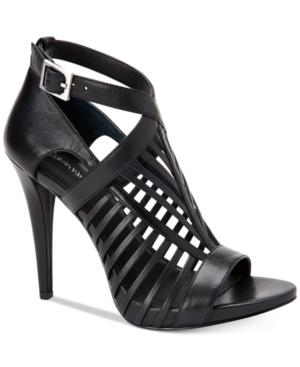 Calvin Klein Women's Naida Caged Sandals Women's Shoes